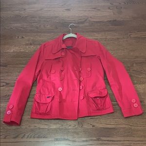 red jacket